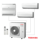 Multi-split system outdoor unit Toshiba RAS-3M26G3AVG-E thumbnail 2