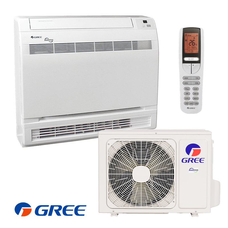 Инверторный кондиционер Gree GEH09AA-K6DNA1F - напольный тип