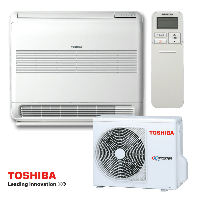 Інверторний кондиціонер Toshiba Bi-flow RAS-B10J2FVG-E1 + RAS-10J2AVSG-E - підлоговий тип