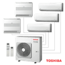 Multi-split system outdoor unit Toshiba RAS-5M34G3AVG-E thumbnail 2