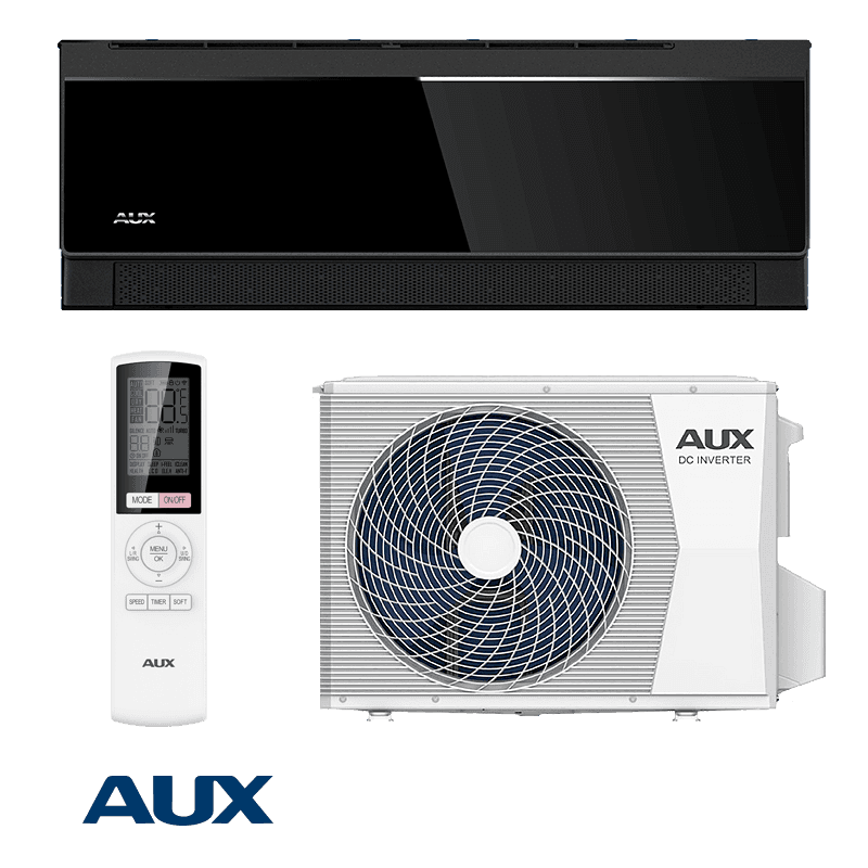 Инверторен климатик AUX C Comfort ASW-H18E3A4/CBR3DI-C7 - черно - 1