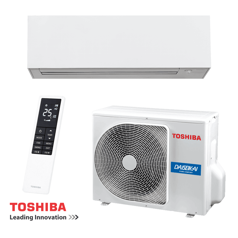 Inverter air conditioner Toshiba Super Daiseikai 10 WHITE RAS-B10S4KVPG-E / RAS-10S4AVPG-E
