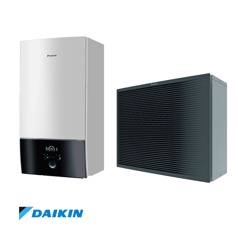 Високотемпературна термопомпа Daikin Altherma ETBX16E9W + EPRA16DW1 - трифазен - 1