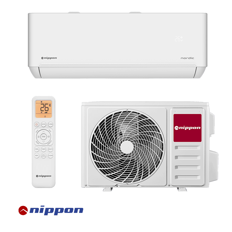 Inverter air conditioner Nippon NPC 12 T-PRO NORDIC
