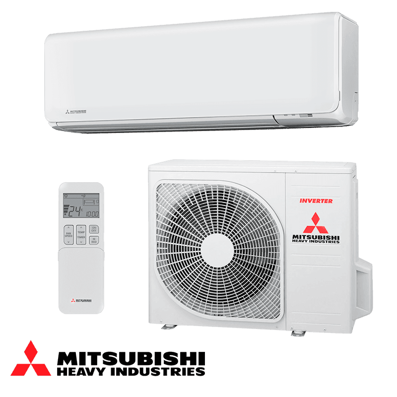 Инверторен климатик Mitsubishi Heavy Industries SRK 35 ZT-WF + SRC 35 ZT-W - бял