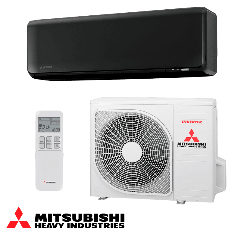 Инверторен климатик Mitsubishi Heavy Industries SRK 50 ZT-WFB + SRC 50 ZT-W - черен