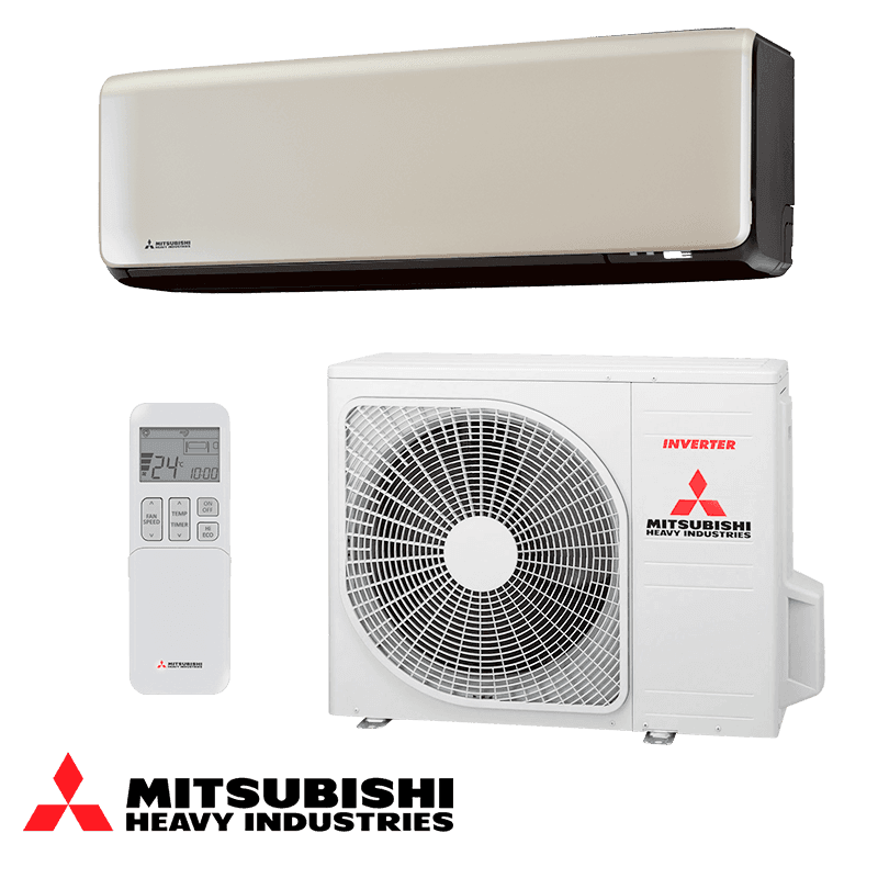 Инверторен климатик Mitsubishi Heavy Industries SRK 50 ZT-WFT + SRC 50 ZT-W - титаниев